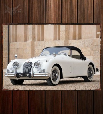 Металлическая табличка Jaguar XK150 Roadster